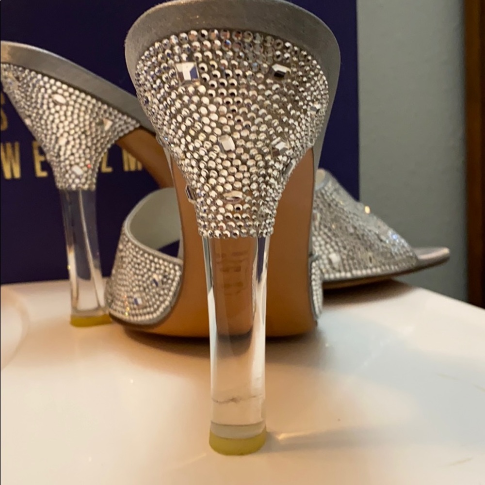 Stuart Weitzman Mixture Matte Super Fancy Bling - image 3